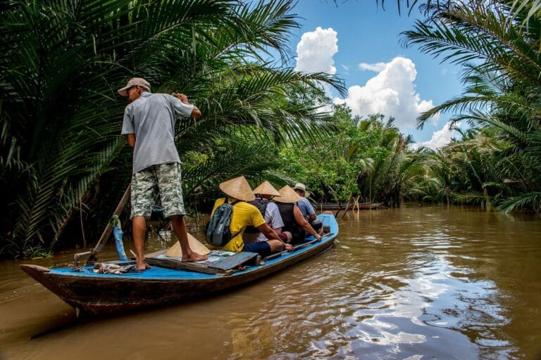 Things to Do in Mekong Delta - Take a Sampan Boat Trip along the Mekong River